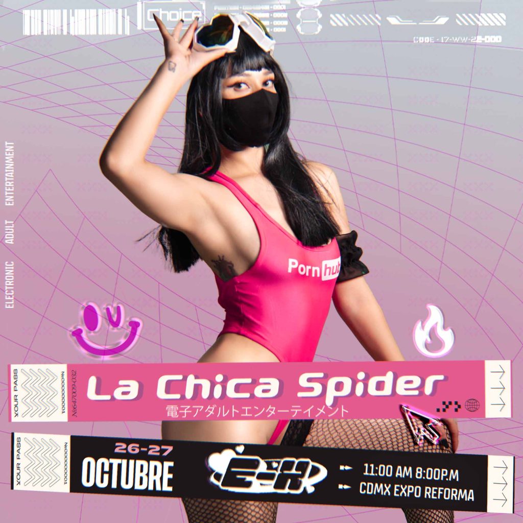 la chica spider